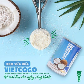 COMBO 10 LON NƯỚC CỐT DỪA VIETCOCO 22% - 400ML