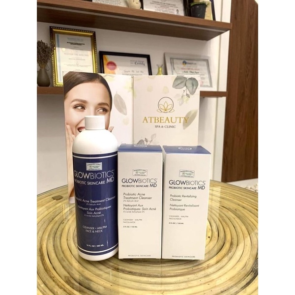 Sữa rửa mặt Glowbiotics 2 loại  - chính hãng công ty