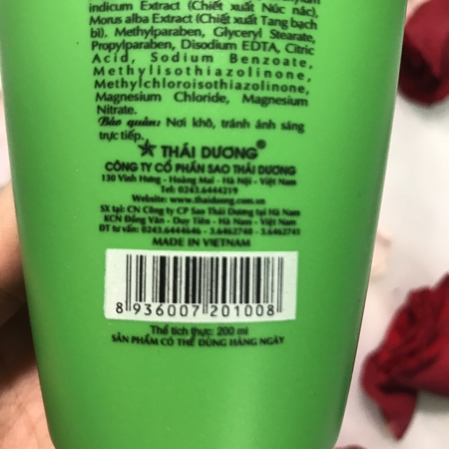 [ SALE 1️⃣0️⃣%] Dầu Gội Thái Dương Xanh Chai 200ml | BigBuy360 - bigbuy360.vn
