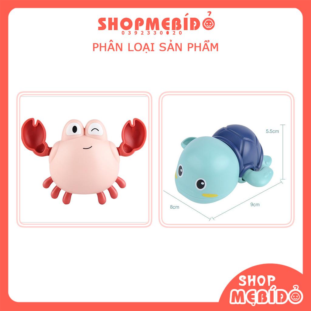 Đồ Chơi Nhà Tắm Cho Bé Hình Cua Và Rùa Thả Bồn Ngộ Nghĩnh Shop Mẹ Bí Đỏ PK80