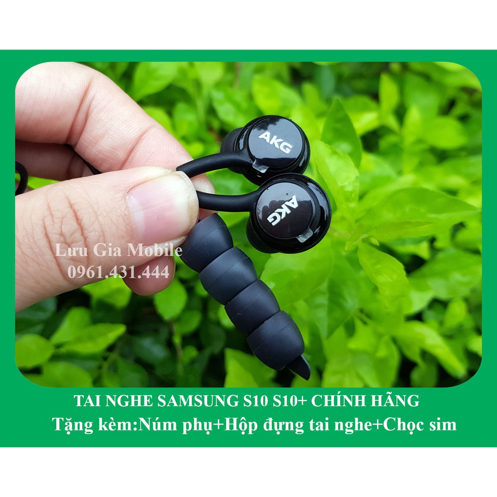 Tai nghe Samsung AKG S10 | AKG S10 Plus Chính Hãng + Hộp Đựng + Chọc Sim | Fake đền 10 lần tiền giá trị sản phẩm (2019)