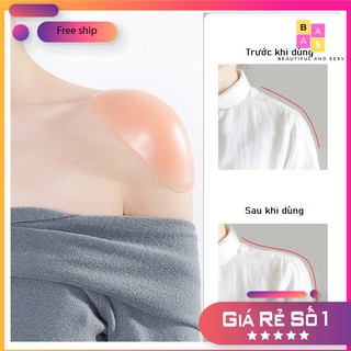 Cặp 2 miếng độn vai silicon, miếng nâng vai tạo góc vai chuẩn đẹp BAS088