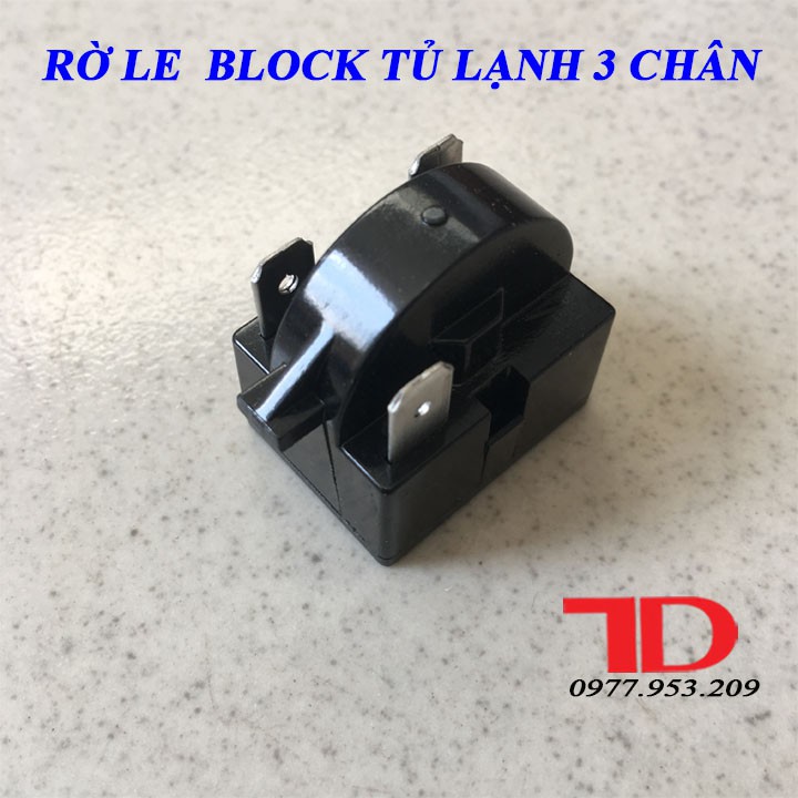 Rờ le block tủ lạnh 3 chân