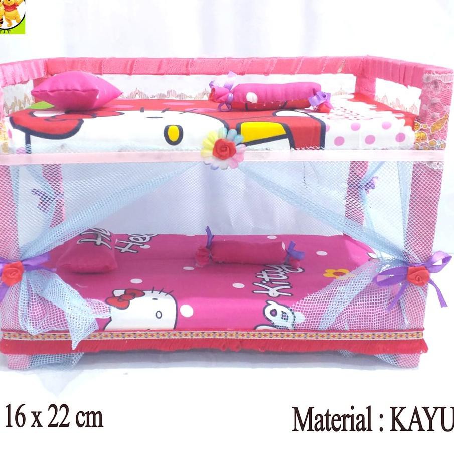 Giường Ngủ 2 Tầng X-044 Cho Búp Bê Barbie