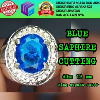 Đá SAPHIRE Xanh Cắt DIM 10MM