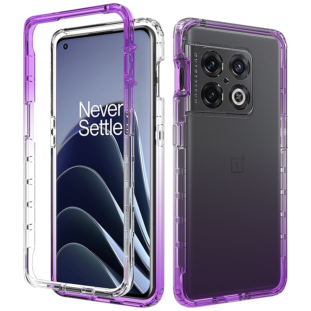 Ốp Điện Thoại Màu Gradient 2 Trong 1 Cho OnePlus 10T 10 Pro OnePlus Nord N20 5G Nord N200 5G Nord N10 5G Nord N100 OnePlus 9 9 Pro
