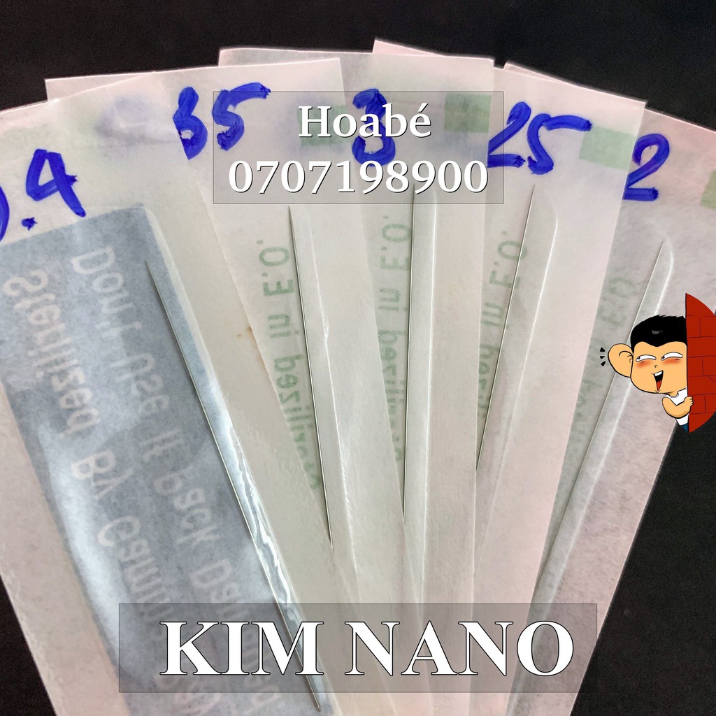 kim nano chuyên phun mày môi, ít tổn thương, mịn, bám màu nhanh, lên đậm | BigBuy360 - bigbuy360.vn