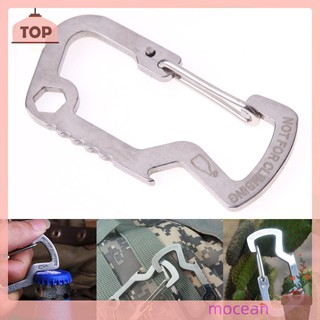 Móc chìa khóa sinh tồn mini EDC đa năng cho cắm trại/đi bộ đường dài