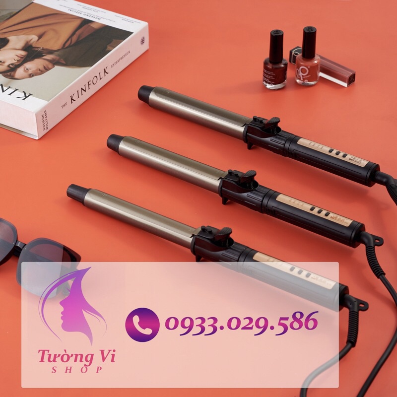 Máy Uốn Tóc Chengfeng chuẩn salon xoay 360 độ