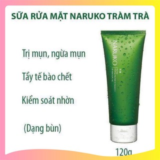 SỮA RỬA MẶT NARUKO Dạng Bùn Tràm Trà 120ml Tea Tree Purifying Clay Mask & Cleanser In 1