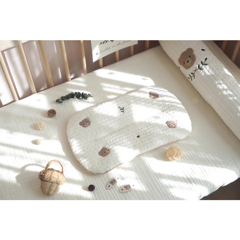 < có sẵn > GỐI NẰM ĐIỀU HOÀ ORGANIC KOONGS KOONGS KOREA