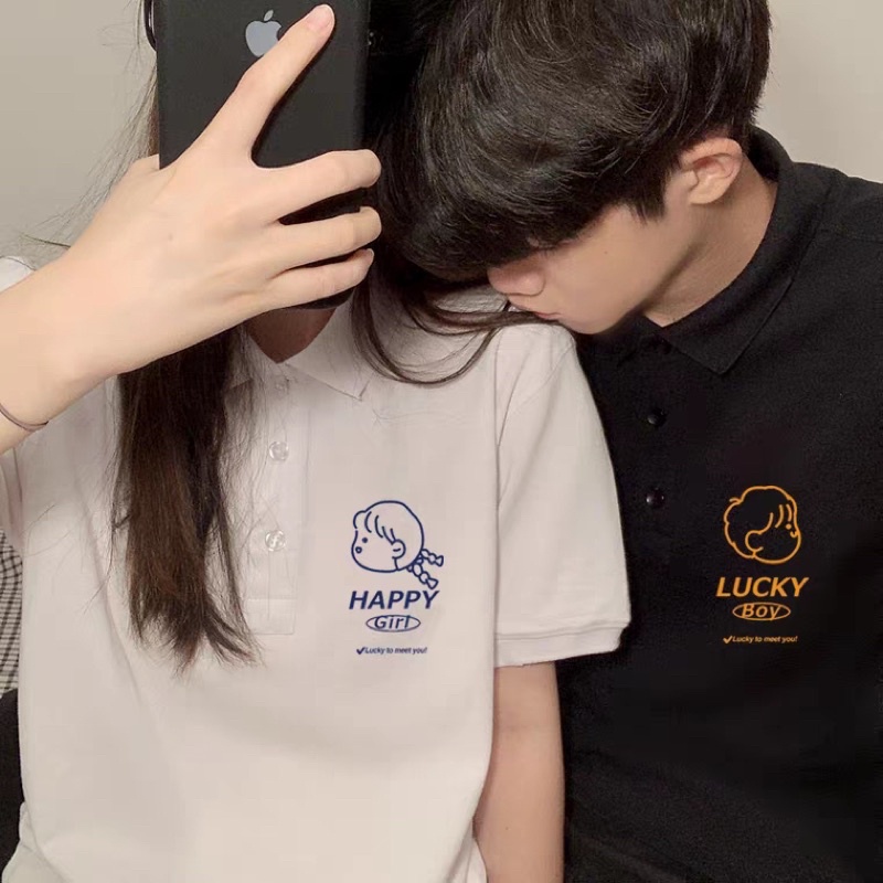 Áo Polo đôi Neocouple Trai Gái