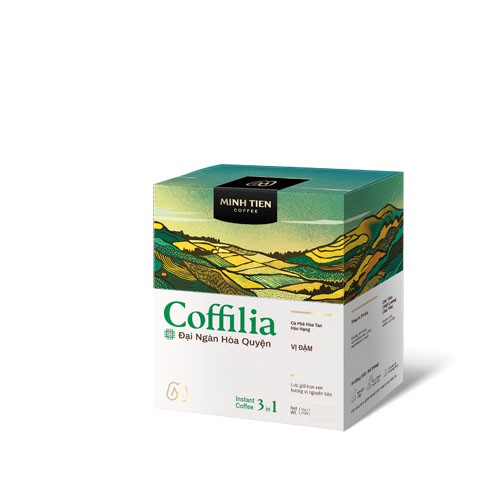 Cà phê hòa tan Coffilia Đại Ngàn Hòa Quyện hiệu Minh Tiến Coffee – hộp 324g (18 túi x 18g) | BigBuy360 - bigbuy360.vn