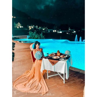Váy Du Lịch Sa Mạc Kèm Khăn ( có sẵn )