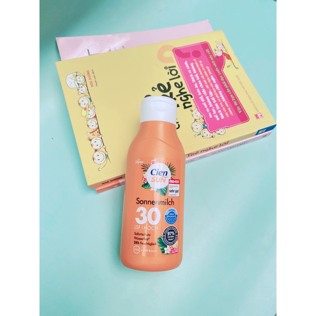 [HÀNG ĐỨC] KEM CHỐNG NẮNG TRẺ EM CIEN SUN SONNENMILCH 30 LSF I HOCH - 250ML