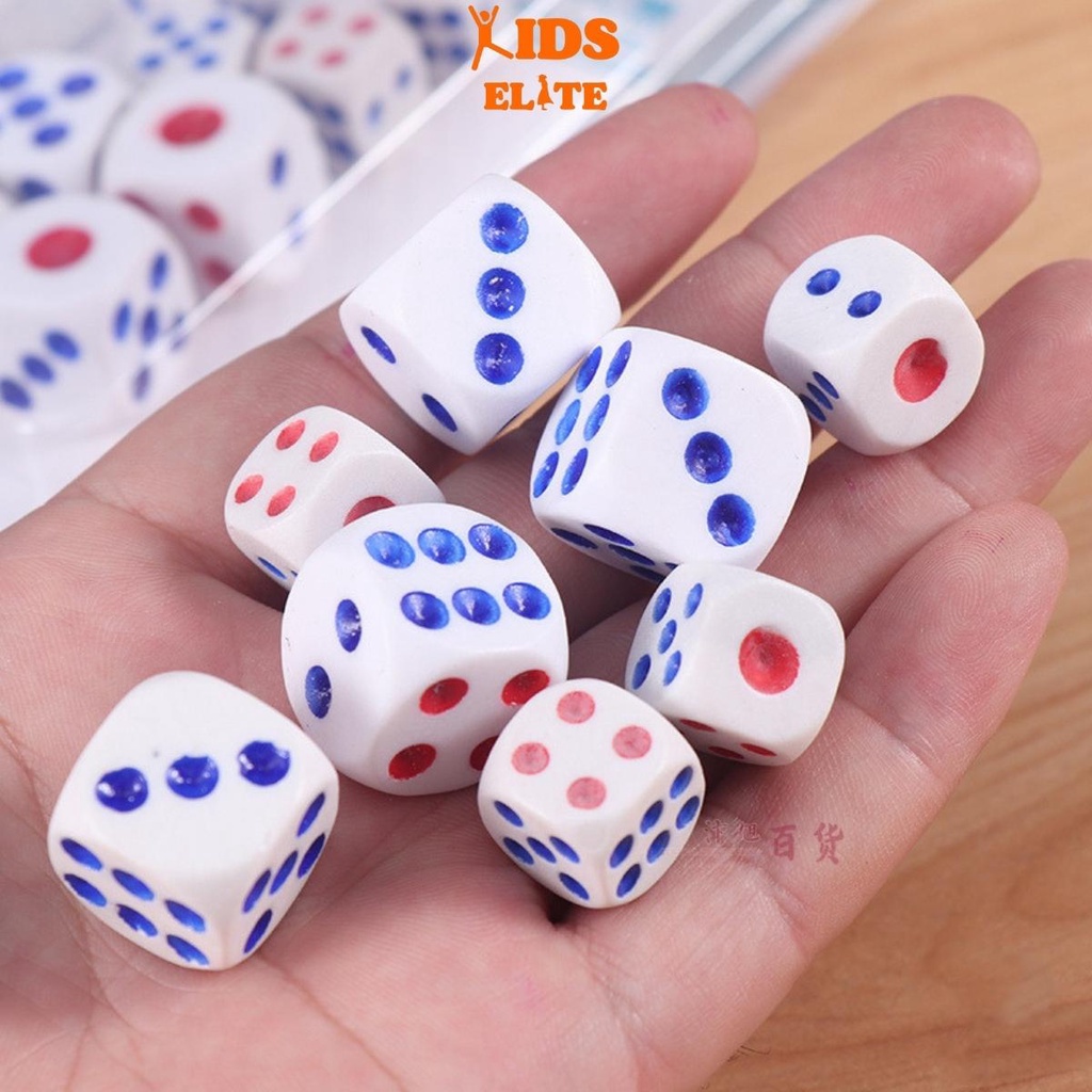 Đồ Chơi Giải Trí Hạt Xúc Xắc ⭐️𝐅𝐑𝐄𝐄 𝐒𝐇𝐈𝐏⭐️ Viên Xúc Xắc 6 Mặt Cao Cấp, Xí Ngầu Chi Tiết Đẹp