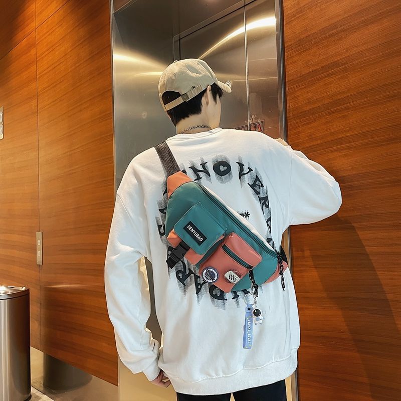 Túi Thể Thao Đeo Chéo Ngực Phong Cách Nhật Bản Cho Nam