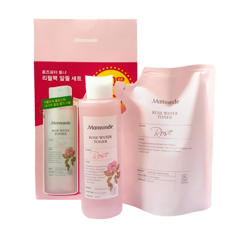 Nước Hoa Hồng Mamonde Rose Water Toner (Bestseller) giá tốt 250ml