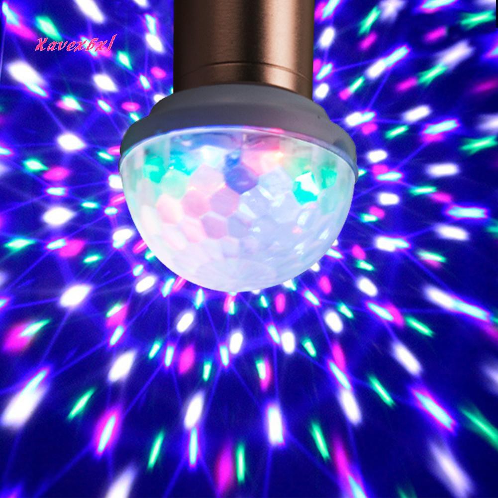 Đèn Disco USB Mini Hình Quả Cầu Nhiều Màu Sắc Có Âm Thanh Kích Hoạt Cho Tiệc Tùng