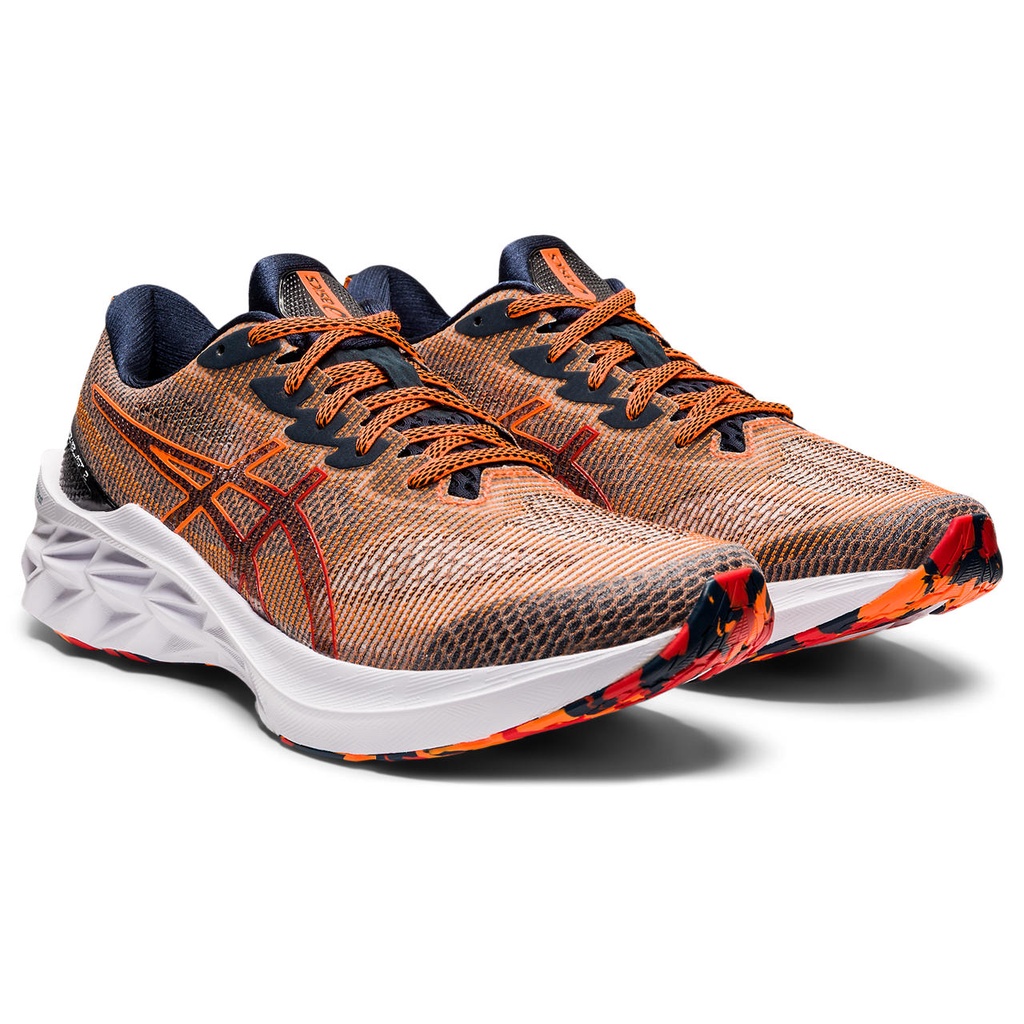Giày Thể Thao ASICS NOVABLAST 2 LE Màu Cam Cá Tính Cho Nam