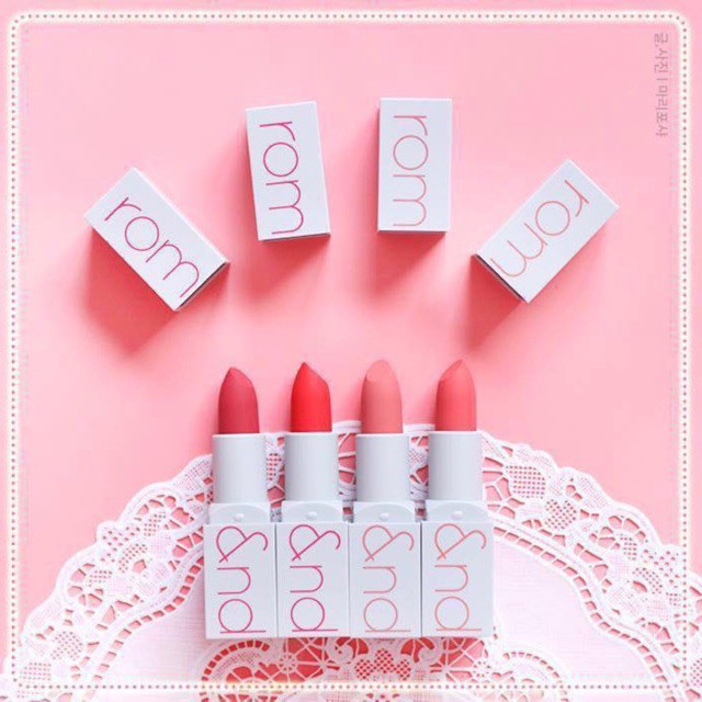 Son thỏi lì Romand Zero Gram Matte Lipstick