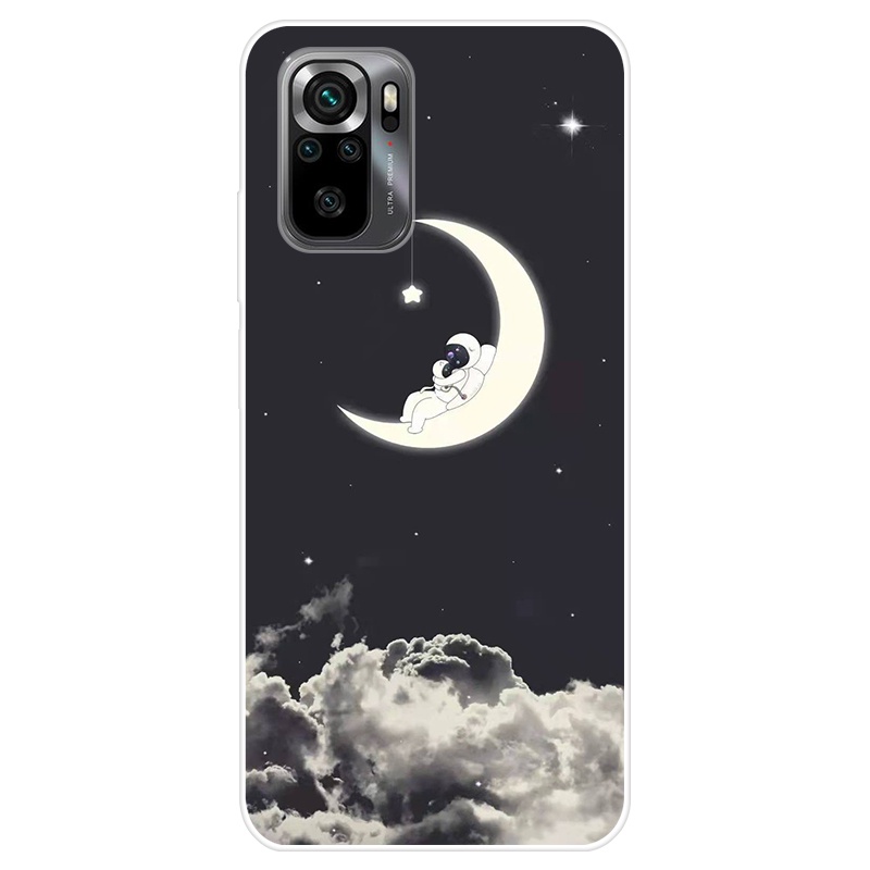 Ốp Điện Thoại TPU Dẻo Họa Tiết Hoạt Hình Dễ Thương Cho Xiaomi Poco M5s Poco M5s