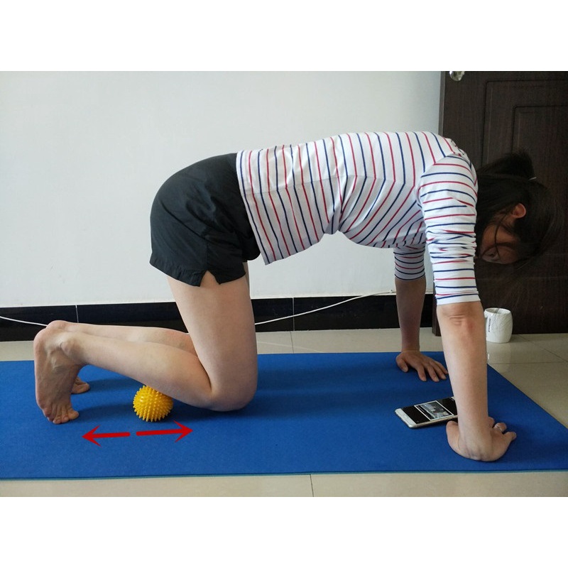 20 Bóng gai cao su tập cơ tay phục hồi chức năng tặng kim bơm bóng