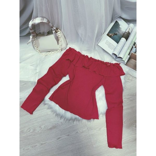 Áo gân bèo bẹt vai ( vải đẹp loại 1)