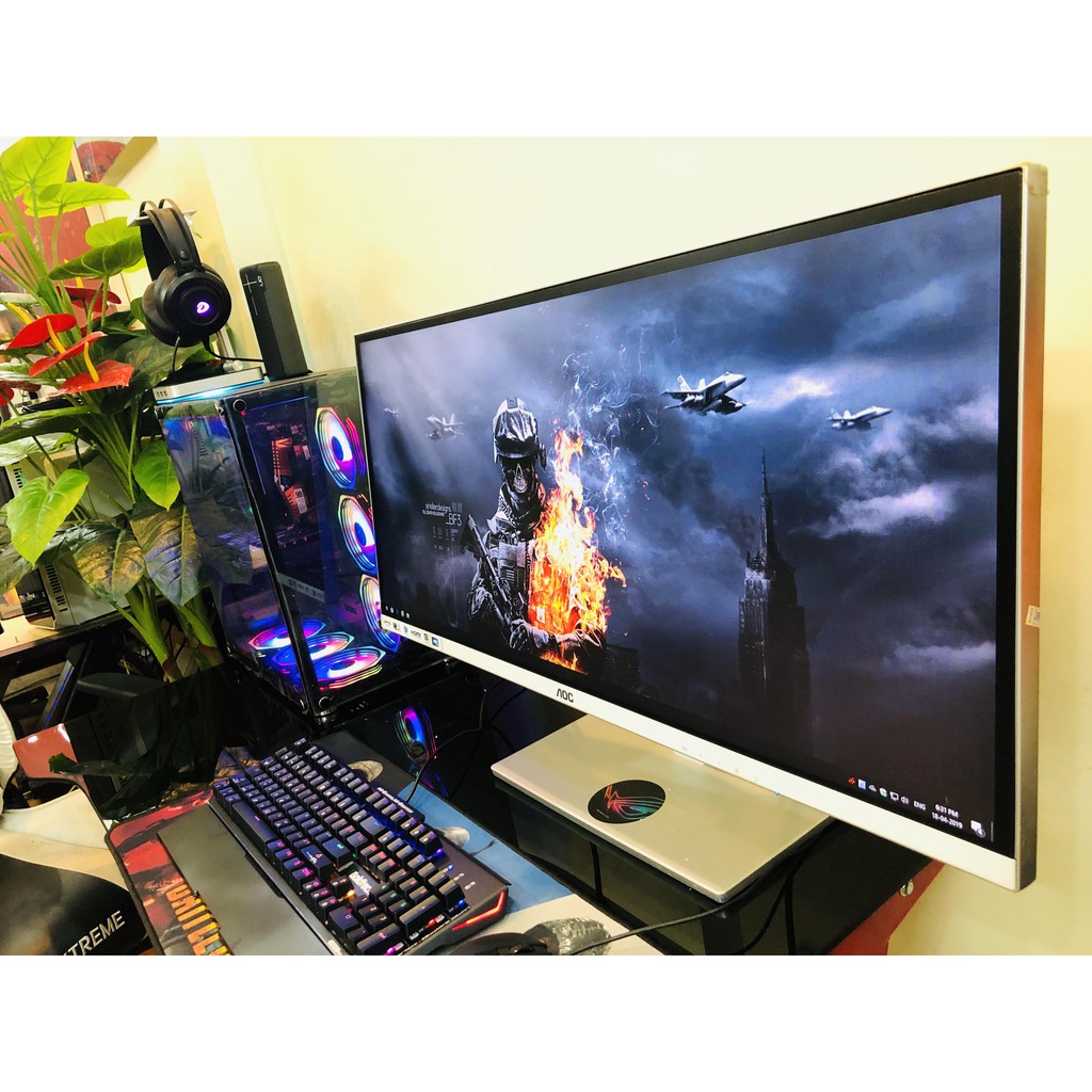 Màn Hình Máy Tính AOC 34 inch 21:9 ultrawide 2k IPS bảo hành 3 tháng | BigBuy360 - bigbuy360.vn