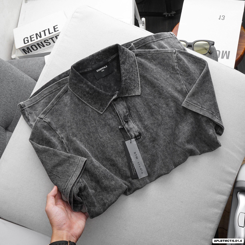 Áo Có Cổ Màu Loang