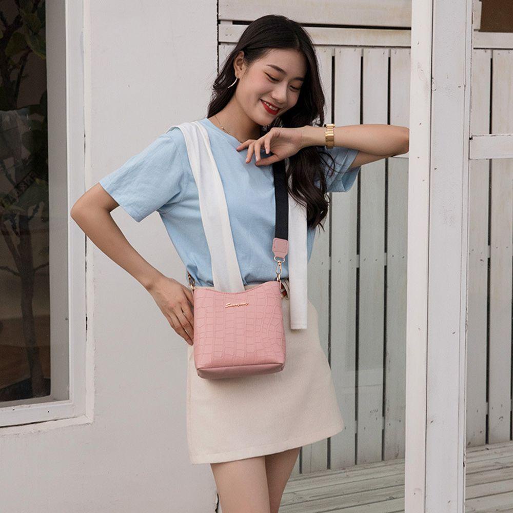 Túi Đeo Chéo Da Cá Sấu Cỡ Nhỏ Thời Trang Nữ Sành Điệu