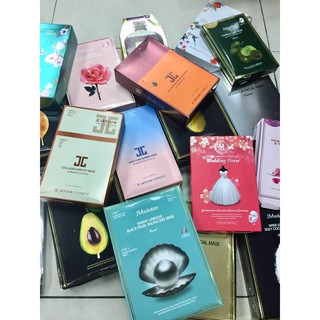 [SALE] Combo 10 mask mặt nạ cao cấp JayJun JM Solution Mediheal Innisfree