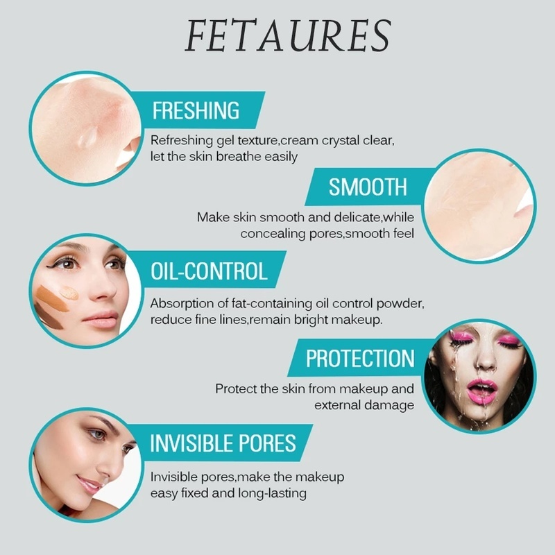 [Hàng mới về] Kem lót trang điểm nền kiểm soát dầu dưỡng ẩm