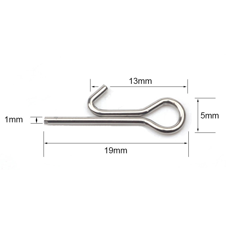 Set 100 Móc Câu Cá Mềm Bằng Thép Không Gỉ