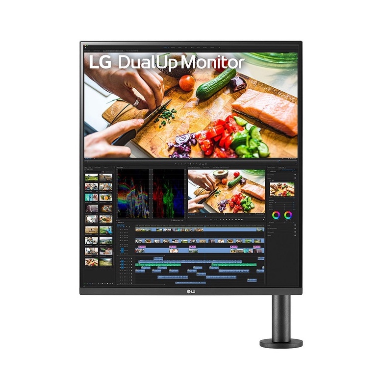 Màn Hình LG DualUp 27,6 Inch 16:18 Với Chân Ergo Và USB Type-C™ – 28MQ780-B