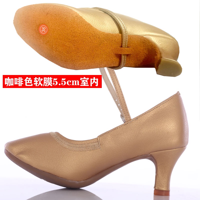 Giày phụ nữ hiện đại sàn nhảy lady's plaza giày người mẫu giày cao gót