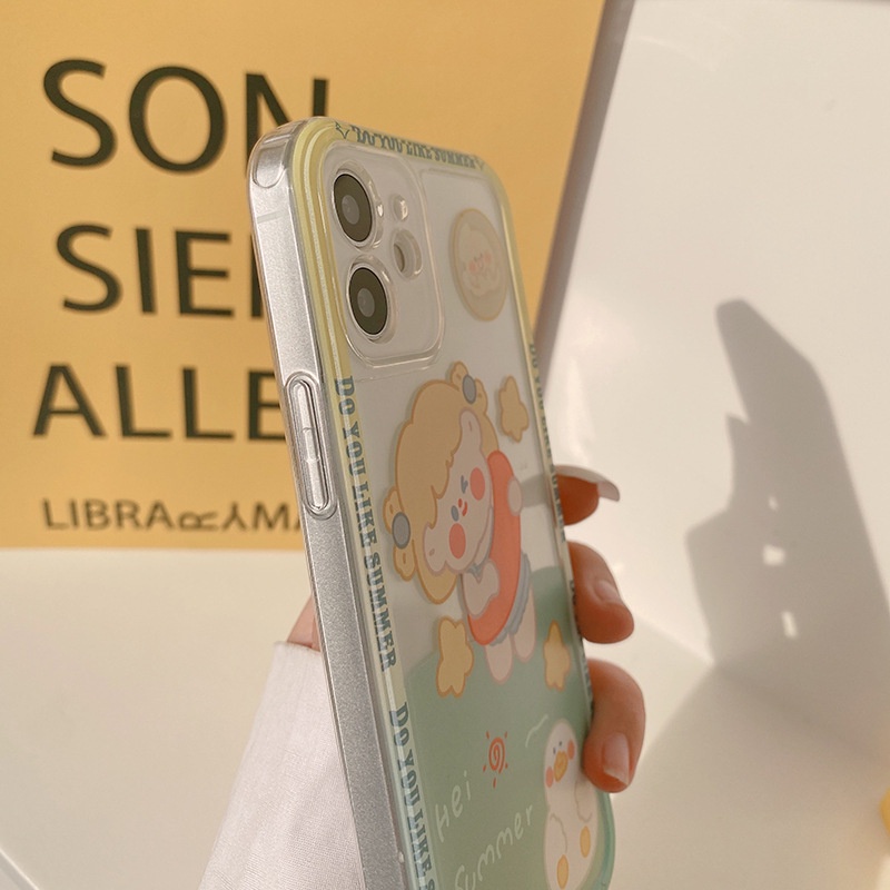 ✨THM ✨Swimsuit Girl Little White Duck iphone13 13Pro 13Promax 6/6plus/6s/6splus/7/7plus/8/8plus/x/xs/11/12/pro/max/plus/promax/case | BigBuy360 - bigbuy360.vn