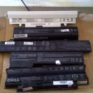 Thanh pin laptop cũ nhiều thương hiệu loại 6 cell còn nguyên tem