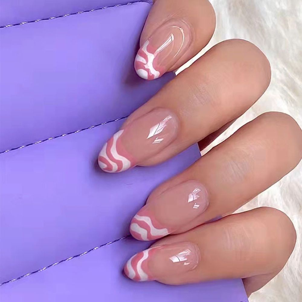 [Hàng mới về] Hộp 24 móng tay giả trang trí nghệ thuật thời trang cho nữ