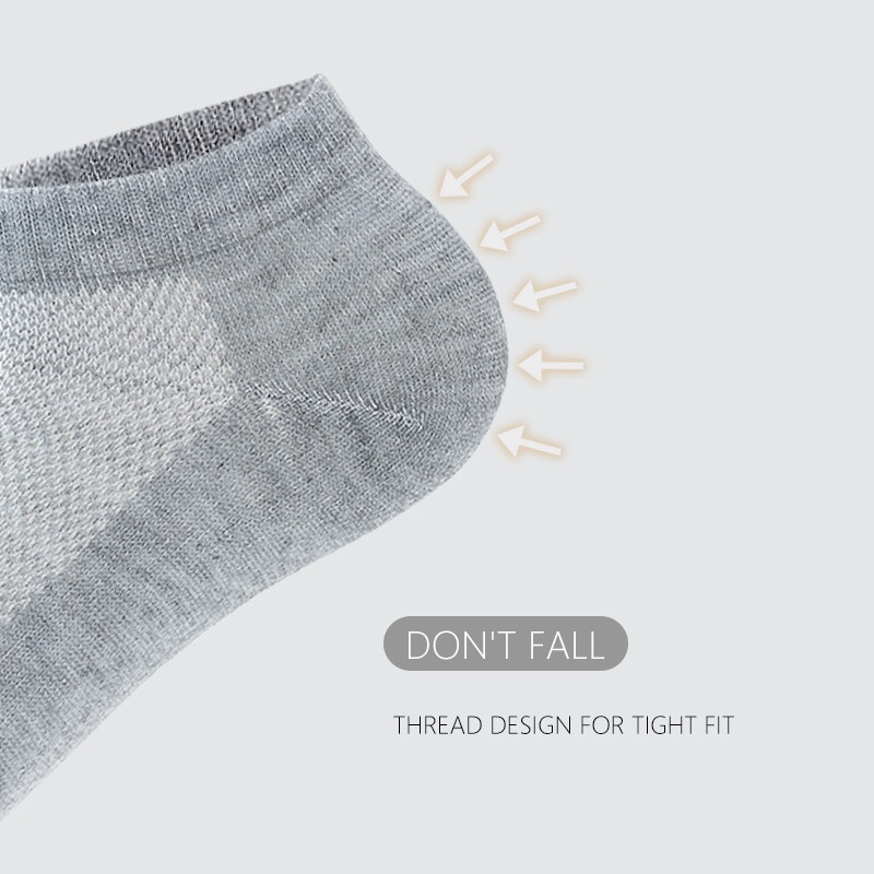 1 Đôi Tất Lưới Thoáng Khí Chất Lượng Cao Cho Nam