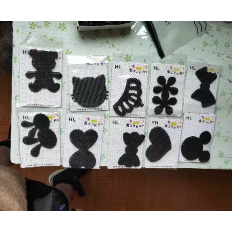 SÉT 10 MIẾNG DÁN TÓC ÁNH NHŨ SIÊU XINH MIX MẪU