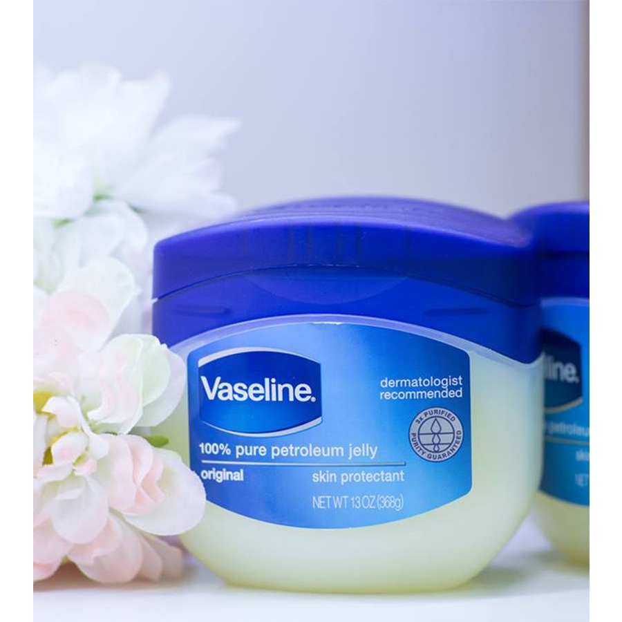 Sáp dưỡng ẩm Vaseline Mỹ 100% Pure Petroleum Jelly Original 49g, 50g, 100g - Đa Năng