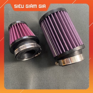 Bô e lọc gió tăng tốc lưới thếp lọc gió trụ, bánh ú kn size nhỏ