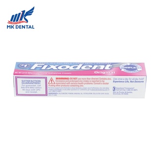 Keo dán hàm răng giả 24h Fixodent 68g