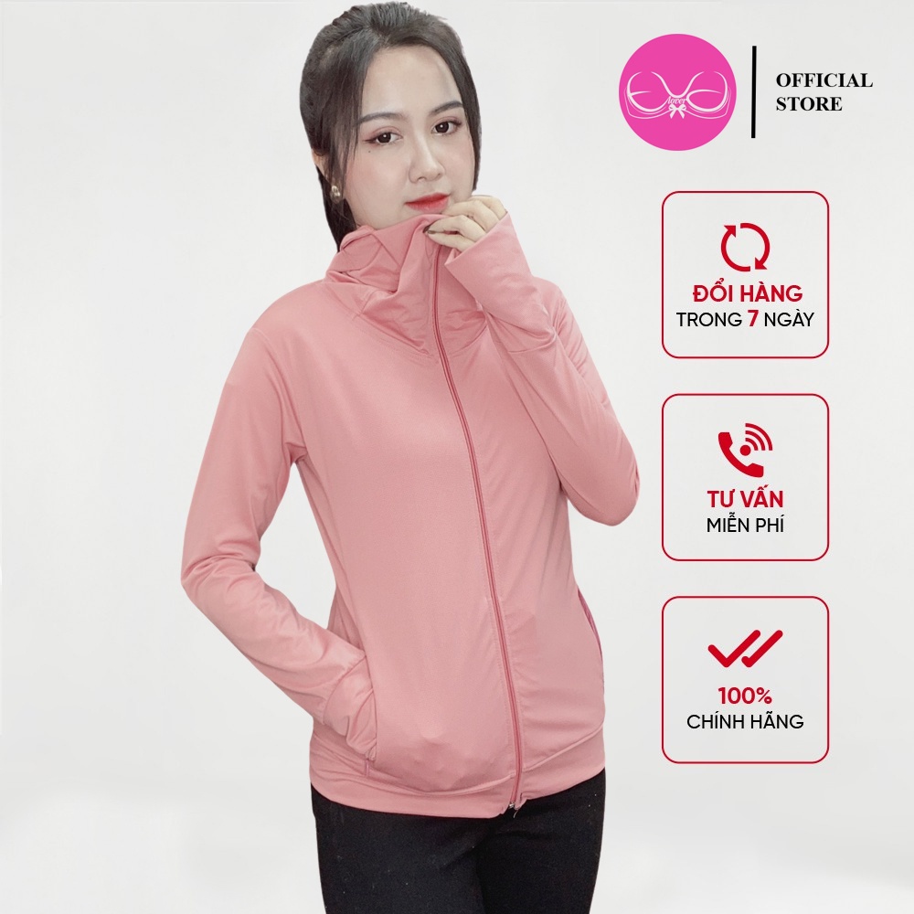 Áo chống nắng nữ thông hơi vải kim cương siêu mát phụ kiện thời trang nữ Evalover