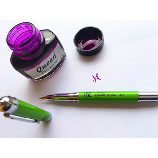 Bút lá tre 041 G Trắng