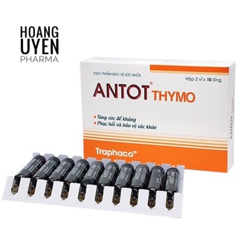 Antot Thymo - giúp ăn ngon và tăng đề kháng Hộp 20 ống
