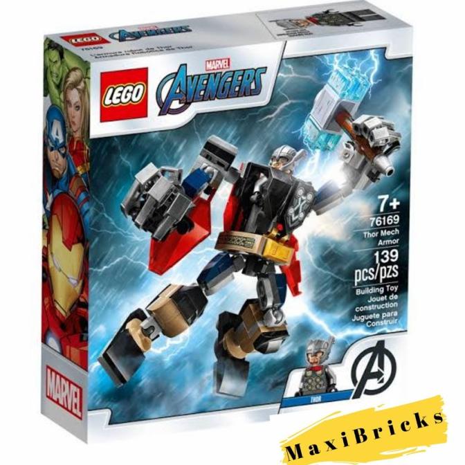 Đồ Chơi Lego Avengers 76169 Thor Mech Armor