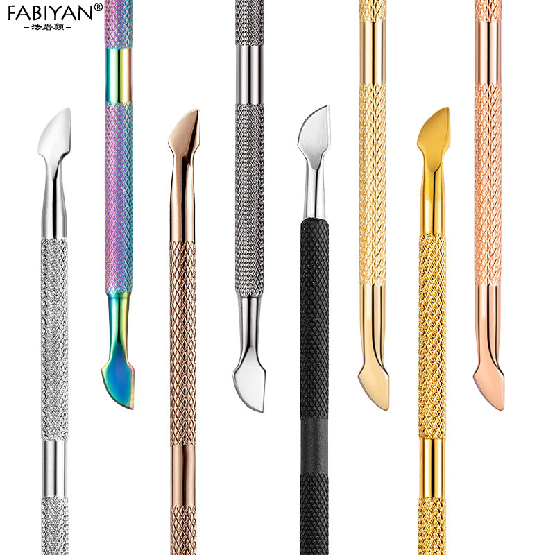 Dụng cụ đẩy tẩy lớp biểu bì da chết và gel UV FABIYAN 5 màu