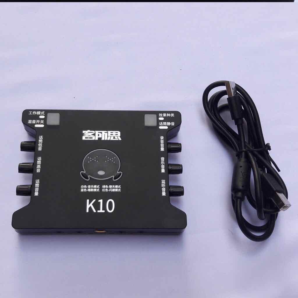  Chọn Bộ Mic Thu Âm isk AT100 chính hãng-Sound card xox k10 kèm dây live 3 màu bh 3 thán